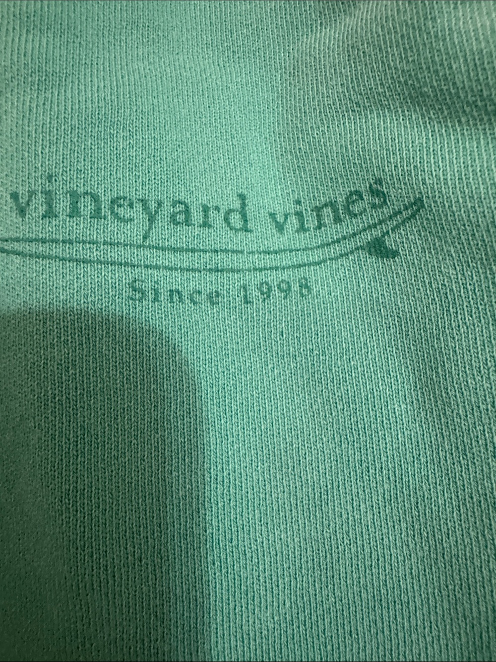 Vineyard Vines Teal Drawstring Athletic Shorts - Picture 3 of 4
